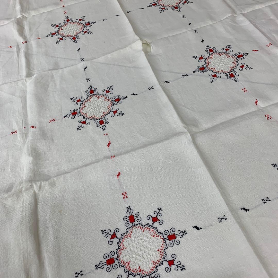 英国アンティークテーブルクロス