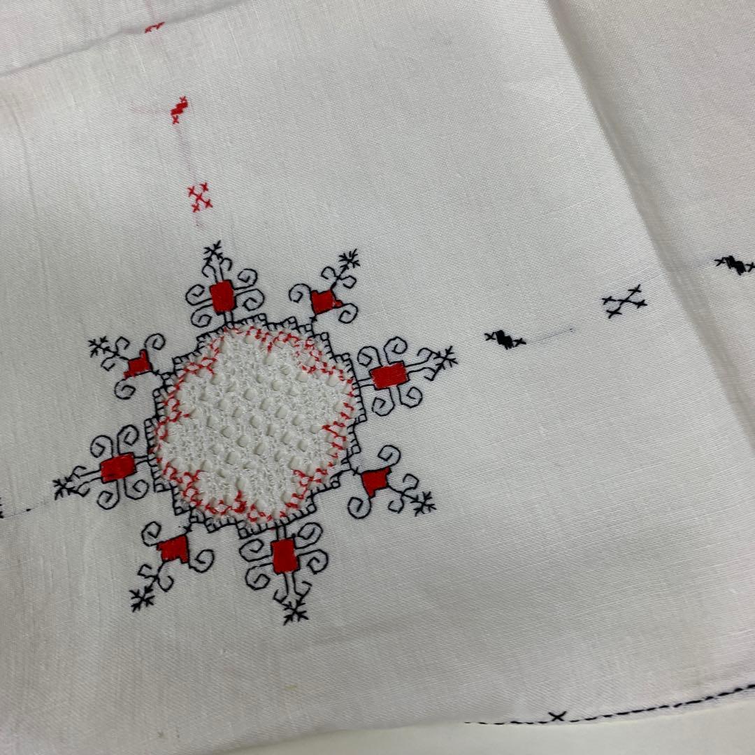 英国アンティークテーブルクロス