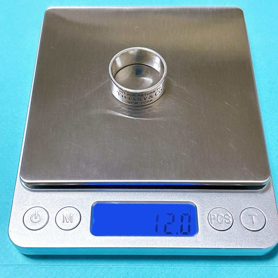 【美品】29号 希少ティファニー リターントゥ ワイドリング シルバー925