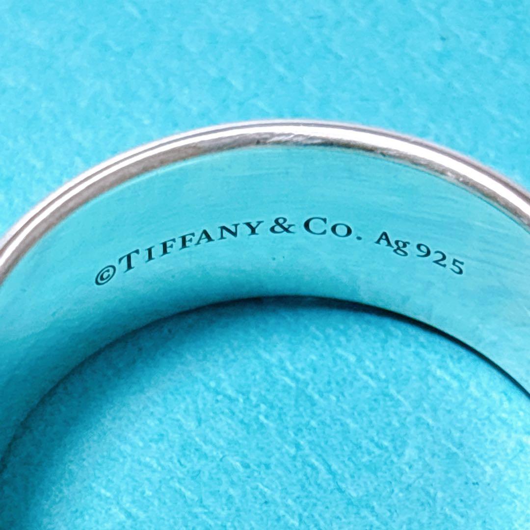 【美品】29号 希少ティファニー リターントゥ ワイドリング シルバー925