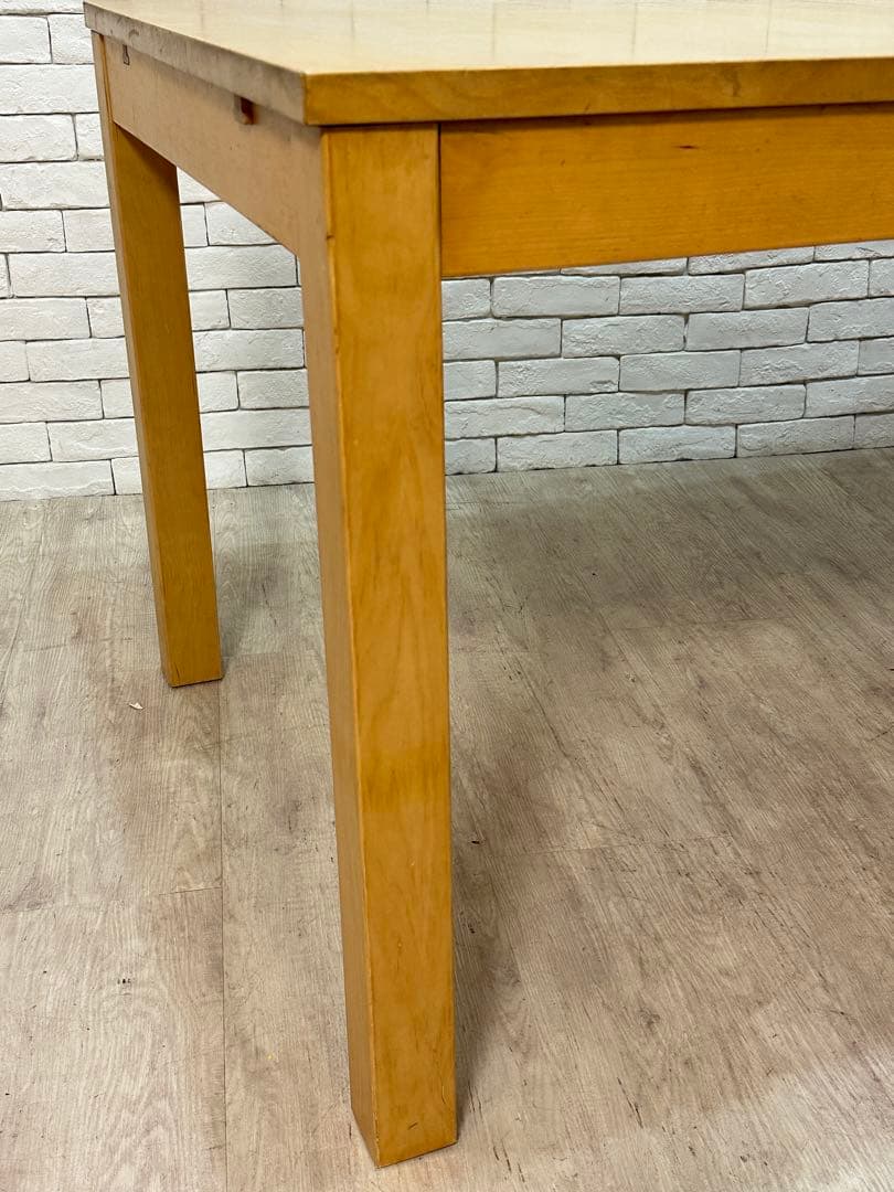 【東京都23区配送無料】IKEA ダイニングテーブル　伸長式　机　デスク　作業台