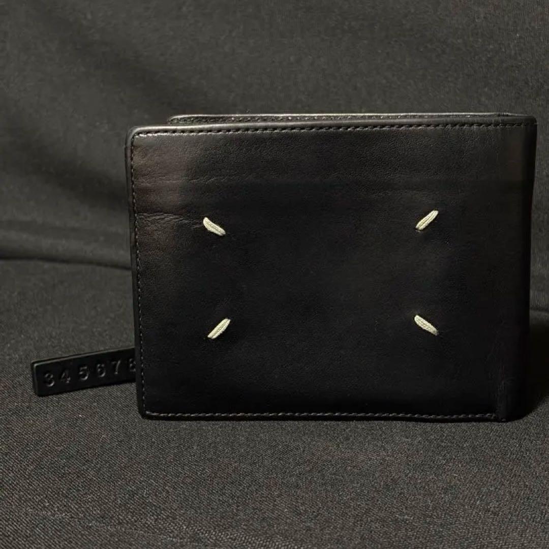 MaisonMargiela 4ステッチ 二つ折り財布 廃番モデル ブラック