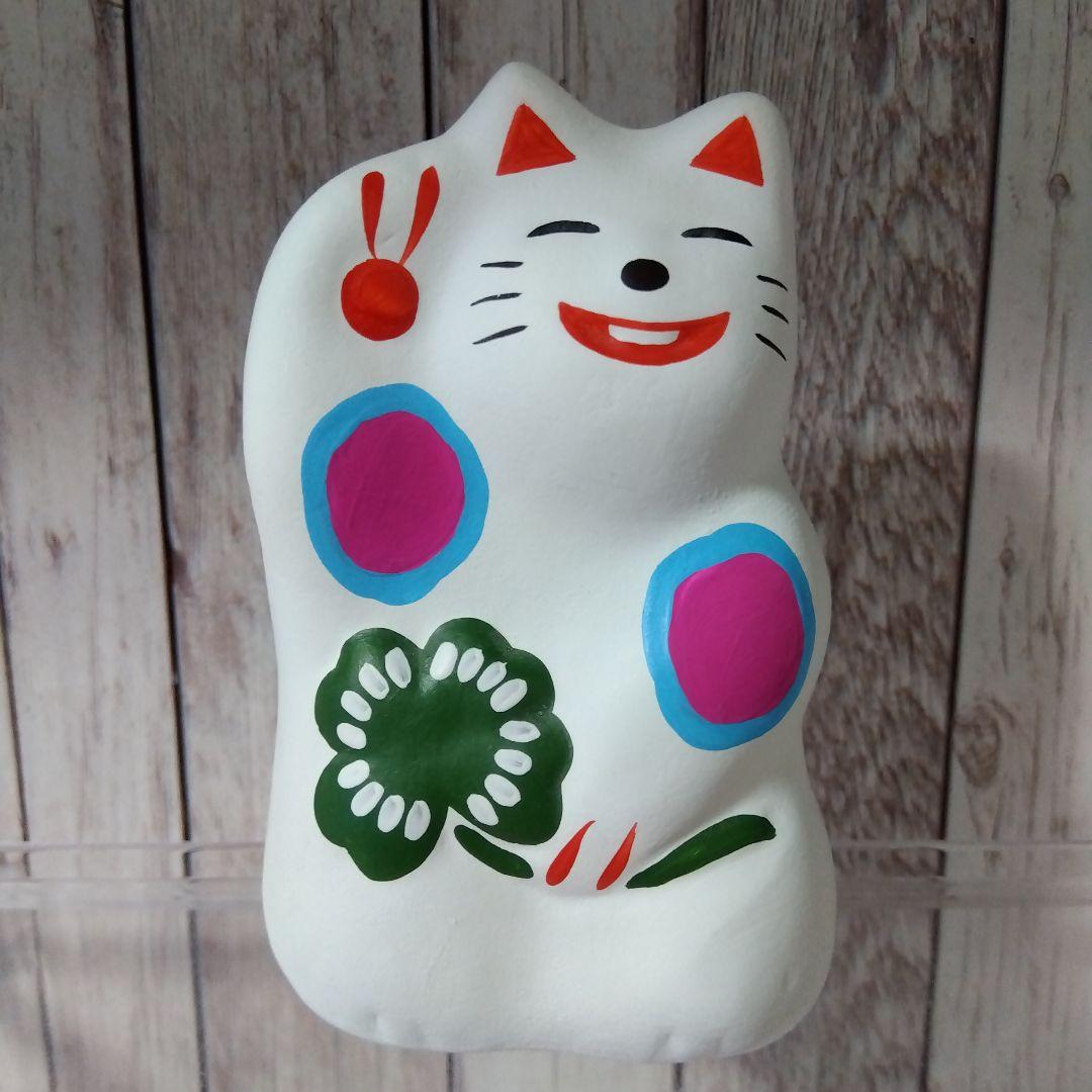 ☆大分 湯布院　工房 輪葉葉　招き猫はいかが？　置物　まとめ売り　7点セット☆