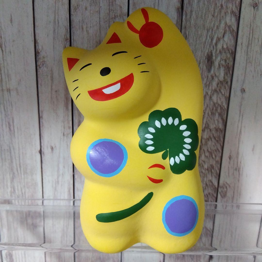 ☆大分 湯布院　工房 輪葉葉　招き猫はいかが？　置物　まとめ売り　7点セット☆