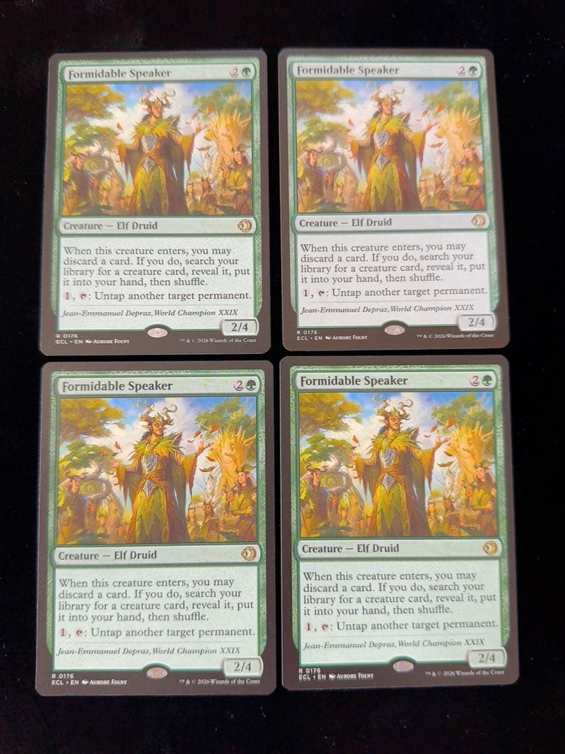 並外れた語り部　英語　4枚セット