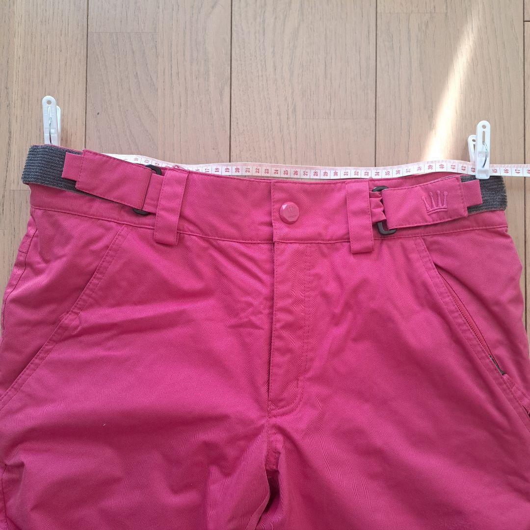 ★M★SiROP★スノーボードウェア★上下セット★黒×ピンク★水玉★レディース★