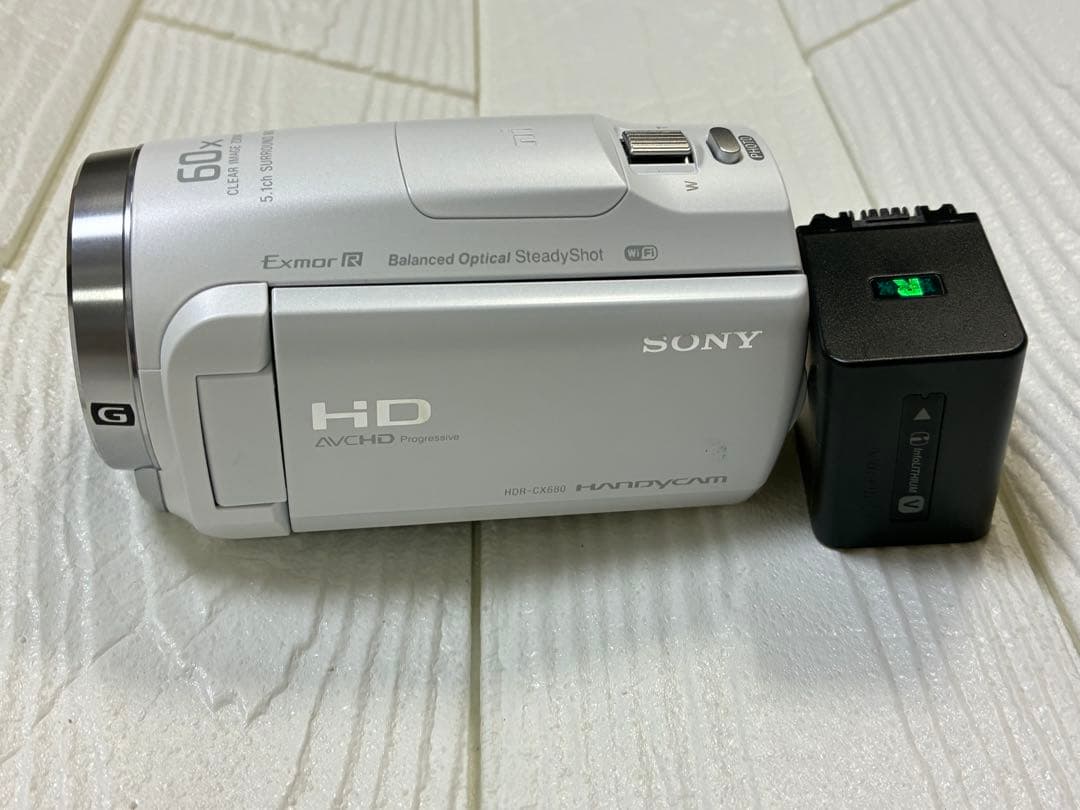 SONY HDR-CX680 ビデオカメラ 60倍ズーム