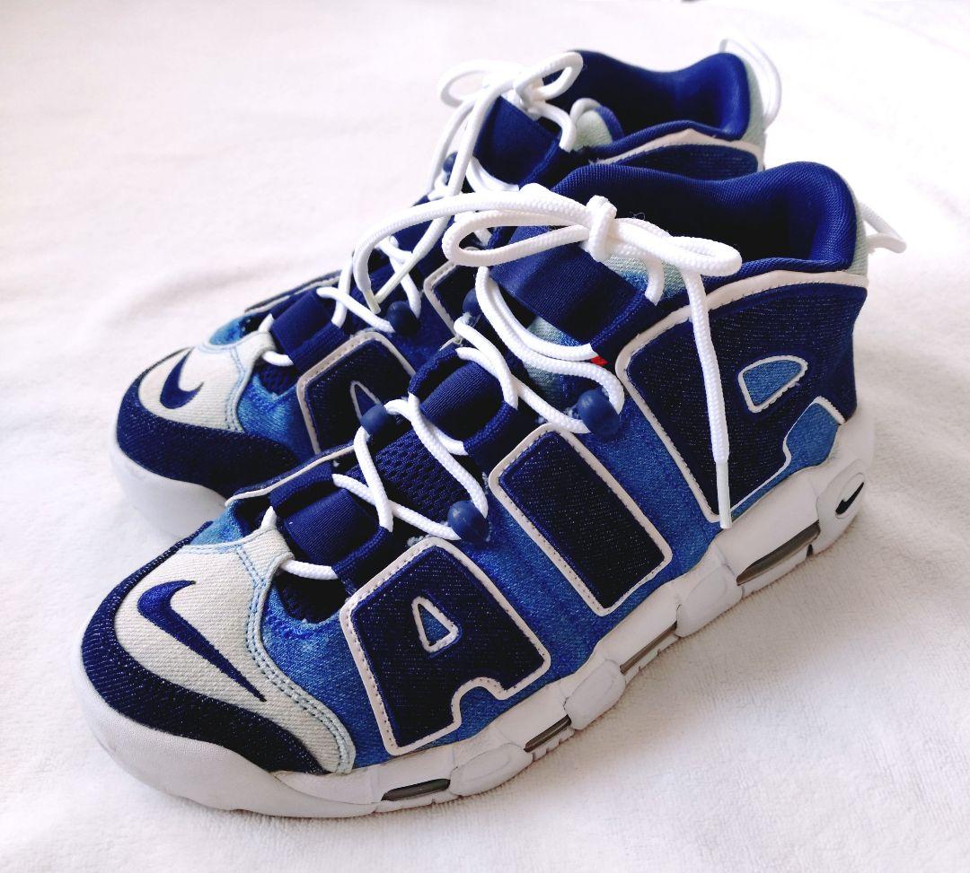 ナイキ　エアモアアップテンポ モアテン デニム26cm