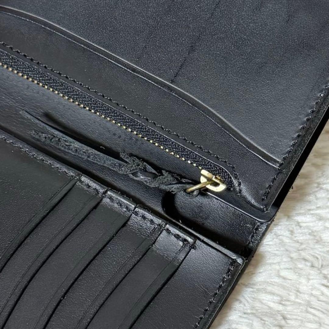 ⭐️新品未使用⭐️　INCEPTION　ミドルウォレット　三つ折り財布　ネイビー