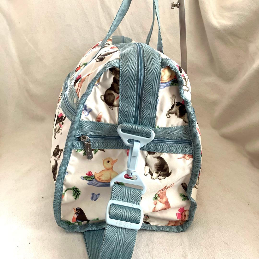 【美品】レスポートサック 35周年記念 日本限定 ストーリーブック柄 ボストン