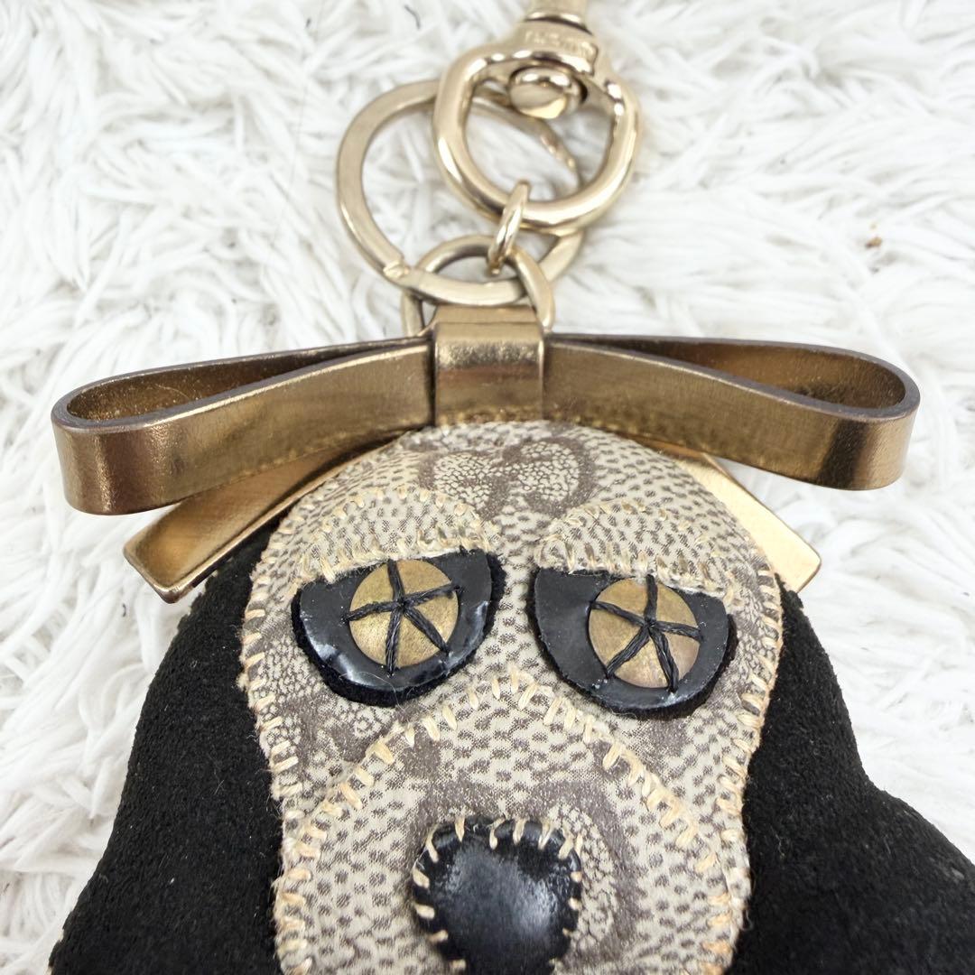 ✨極美品✨ グッチ グッチョリ ビークルサム GG柄 キーリング キーホルダー