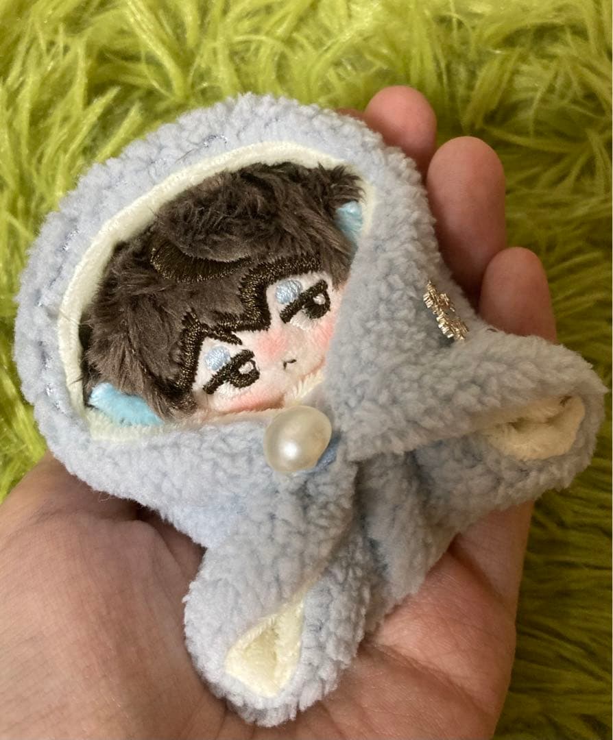 自作ぬいぐるみ・水色の男の子