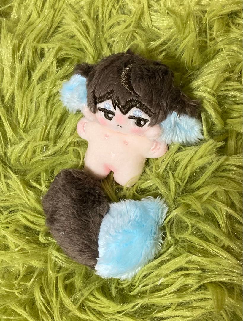 自作ぬいぐるみ・水色の男の子