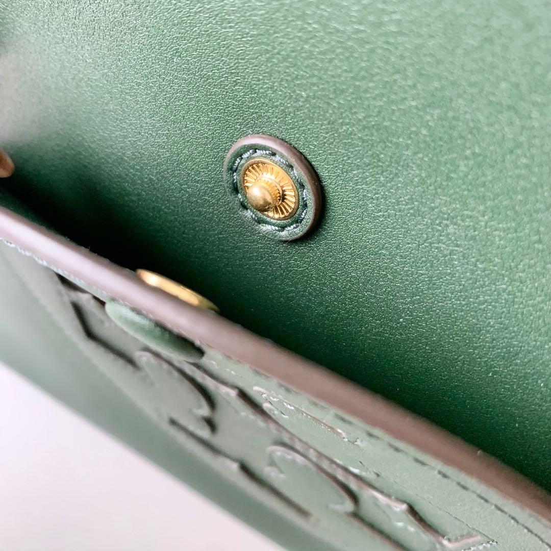 【TORY BURCH】トリーバーチ エラ バイオ トートバッグ グリーン 新品