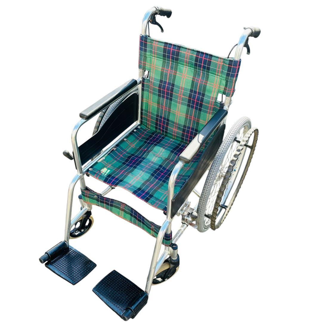 松永製作所　AR-201B 車椅子　グリーン