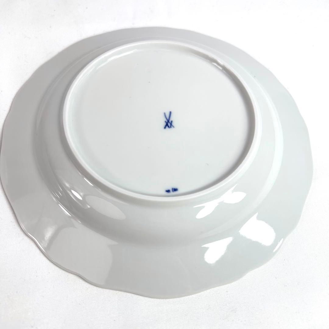 【美品】マイセン　ブルーオニオン　18cm　プレート　2枚セット　ケース　高級