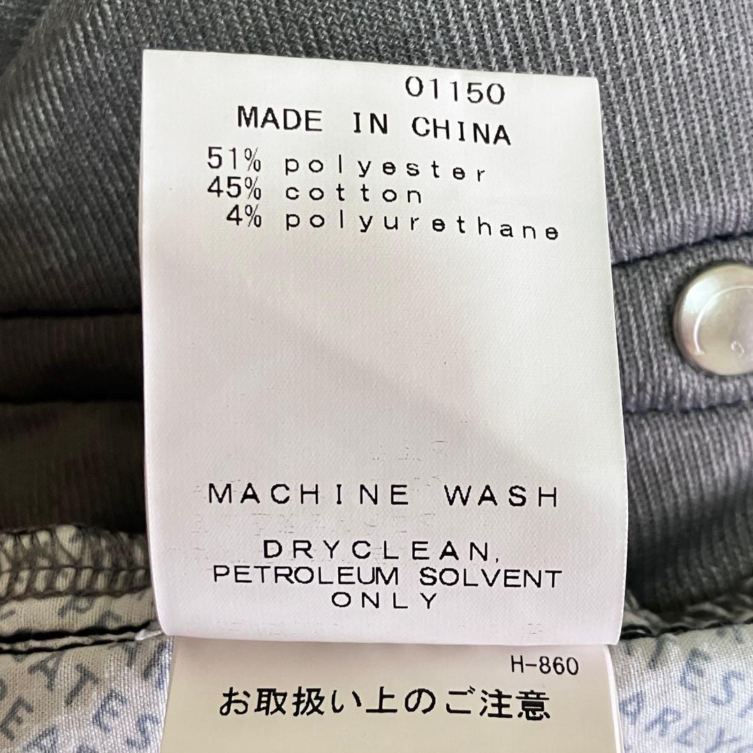 パーリーゲイツ ゴルフ パンツ　発熱 蓄熱 フィールサーモ ストレッチ ネイビー