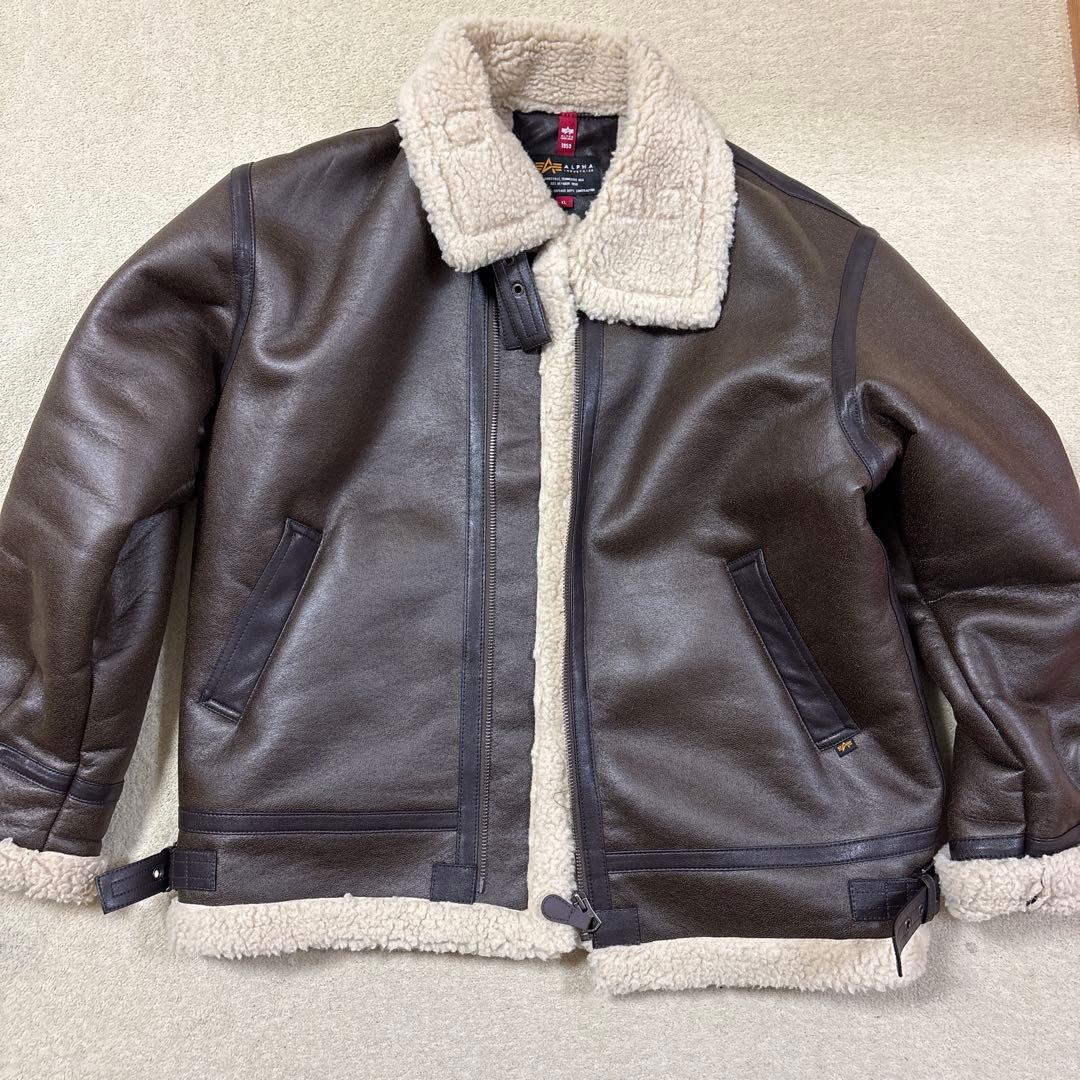 ALPHA INDUSTRIES ムートンB-3ジャケット