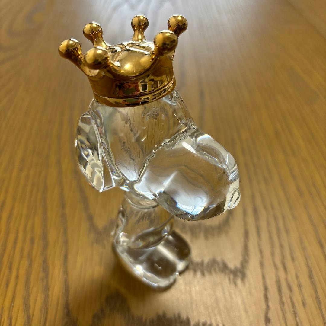 バカラ　KING SNOOPY キングスヌーピー　王冠　レア