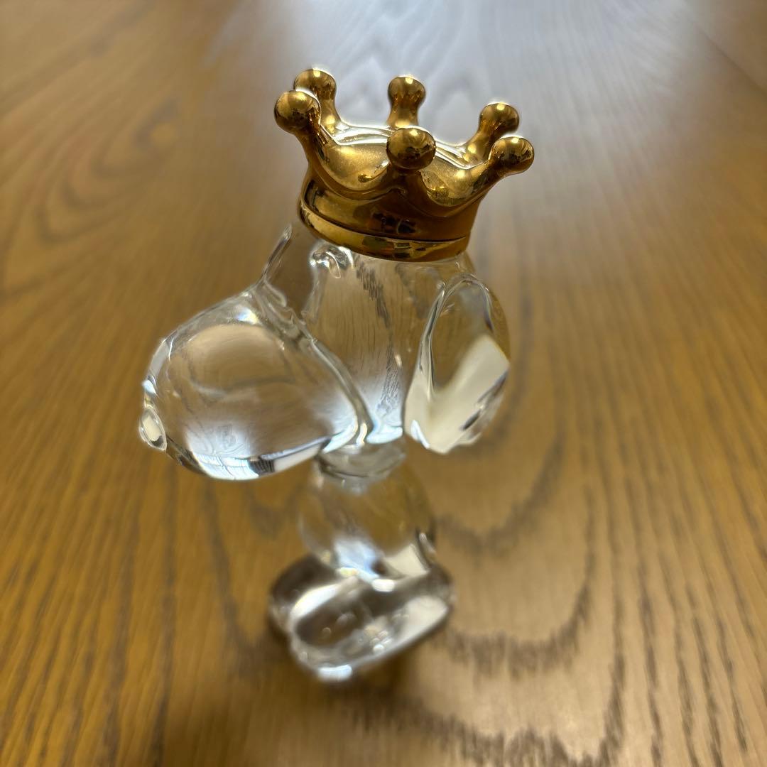 バカラ　KING SNOOPY キングスヌーピー　王冠　レア