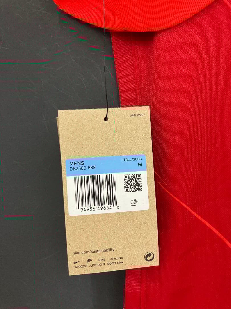 21-22 リバプール　サラー　NIKEオフィシャルユニフォーム