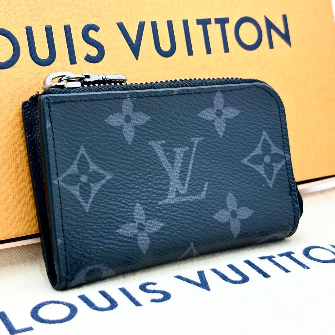 ✨極美品✨LOUIS VUITTON ポルトモネ　ジュール　モノグラムエクリプス