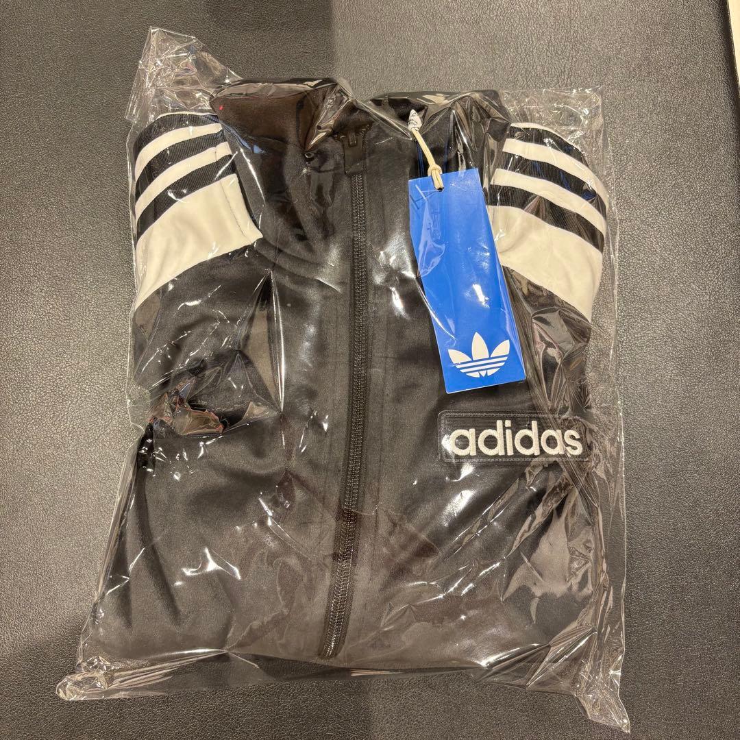 新品M⭐️adidas アディブレイク ベロア トラックトップ&パンツ セット 黒