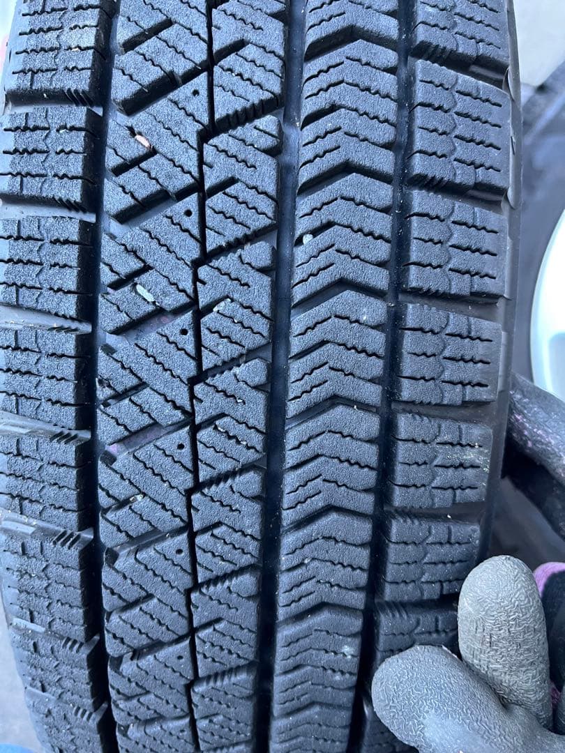 三菱アイ 、アイミーブ純正アルミホイール　ブリヂストン　スタッドレスセット