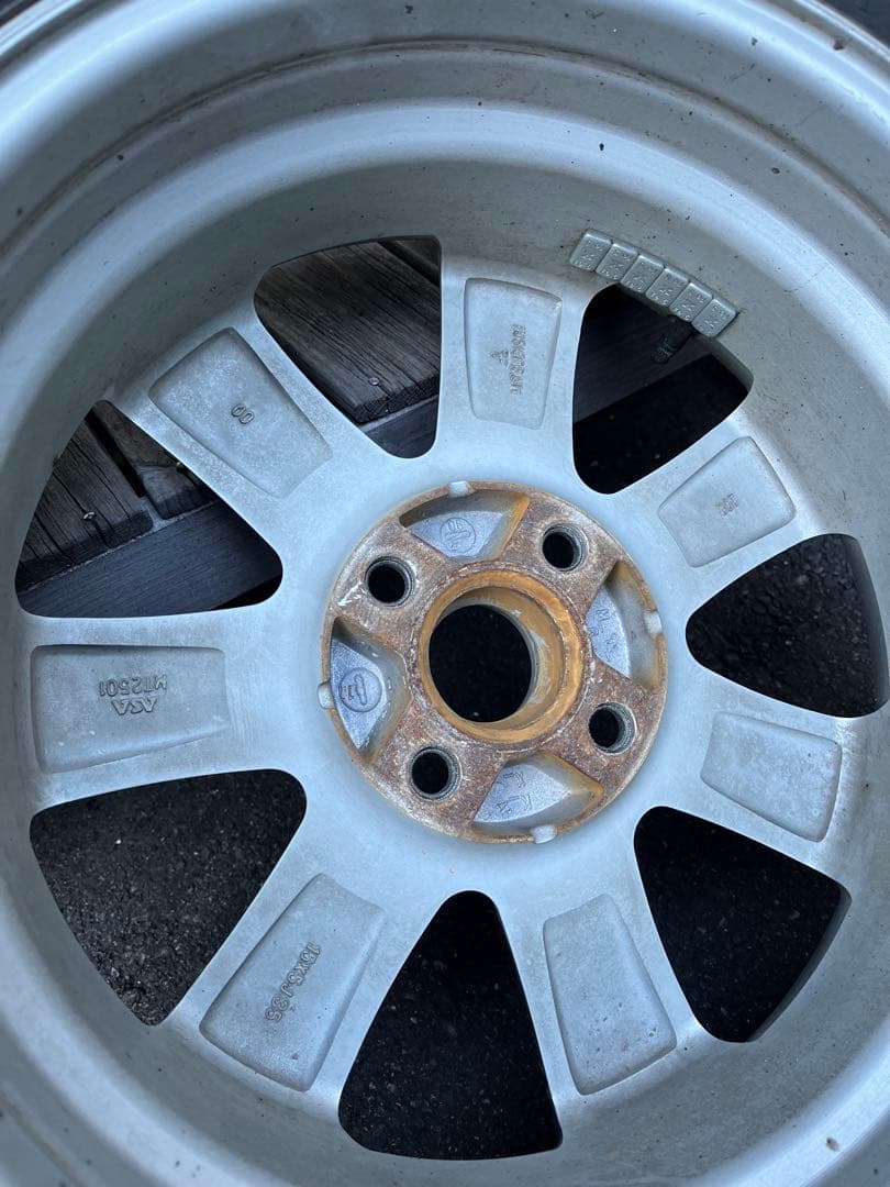 三菱アイ 、アイミーブ純正アルミホイール　ブリヂストン　スタッドレスセット