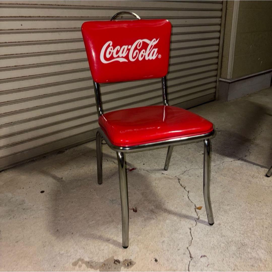 Coca-Cola レトロ赤い椅子