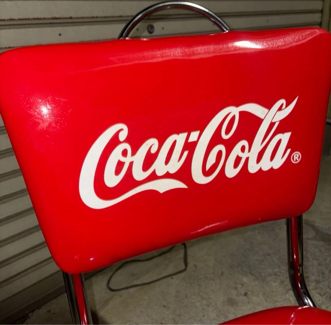 Coca-Cola レトロ赤い椅子