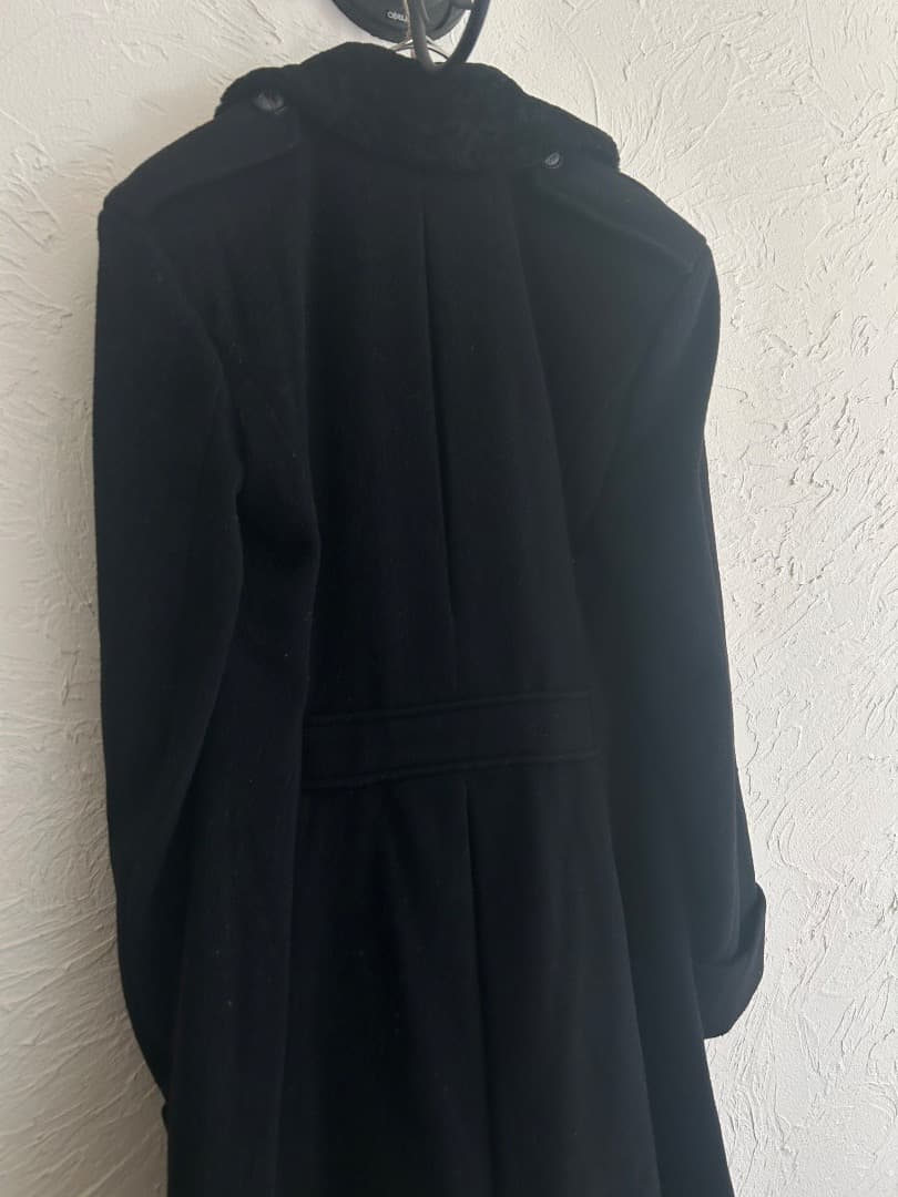 【美品】ポロラルフローレン デザインコート ウール イタリア製