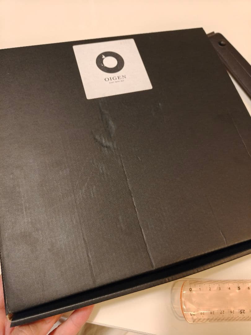 OIGEN及源鋳造ピアット24cm F-461鉄フライパン皿 南部鉄器キャンプ