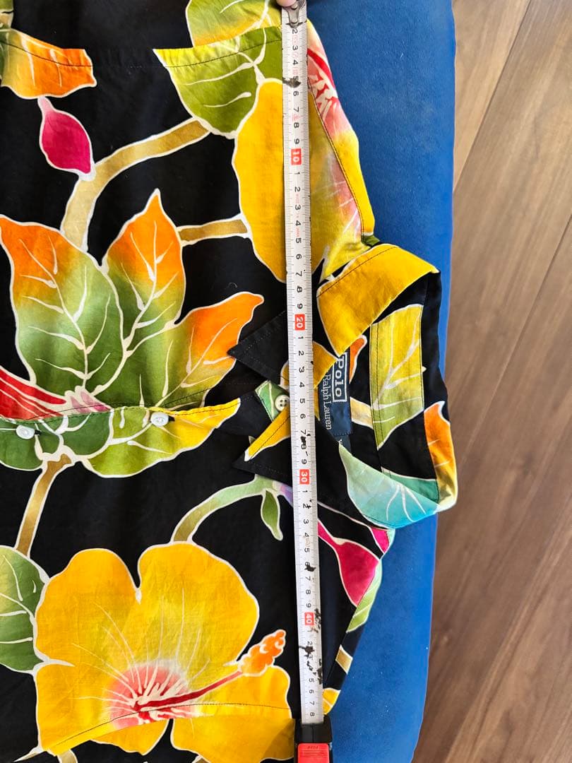 90s Dead stock ラルフローレン アロハシャツ 鳥柄 ハワイ 希少