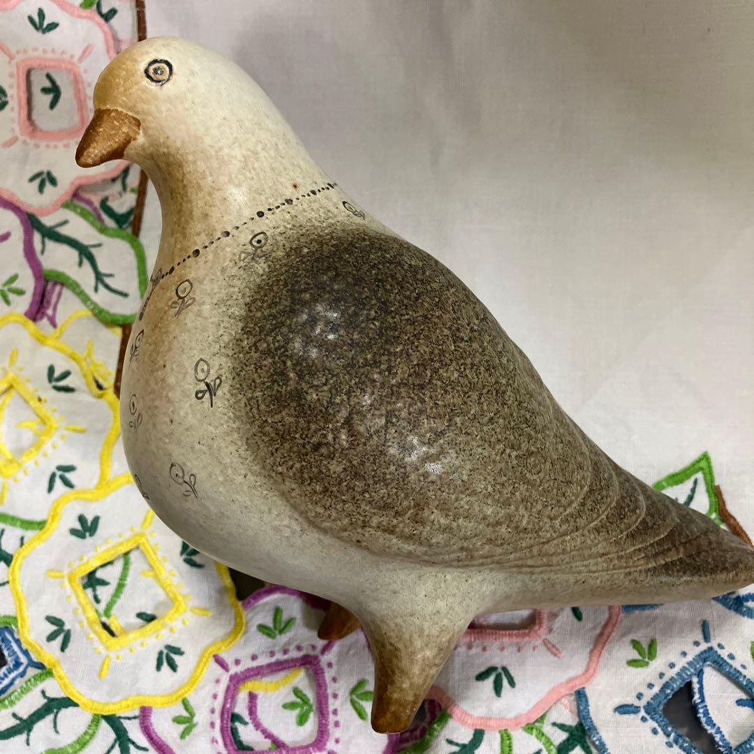 RENリサラーソン　皆川明　コラボ　鳩　Pigeon 置物