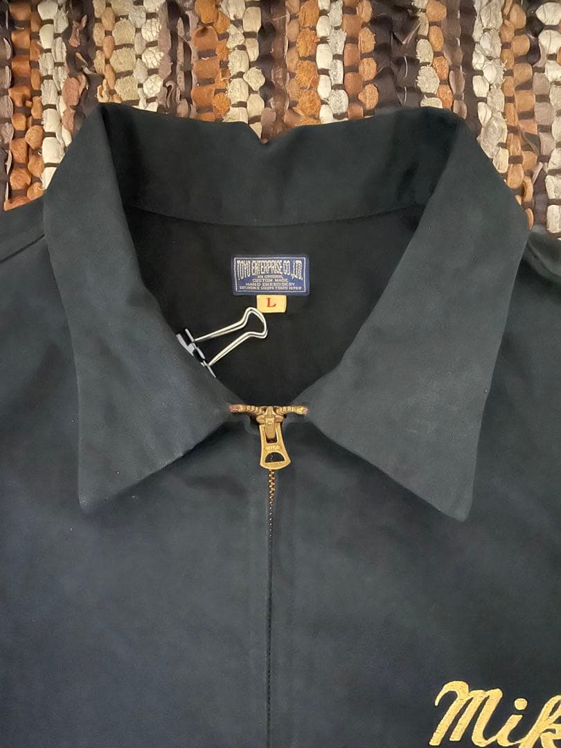 東洋エンタープライズLホットロッド　刺繍ドリズラースイングトップベトジャン