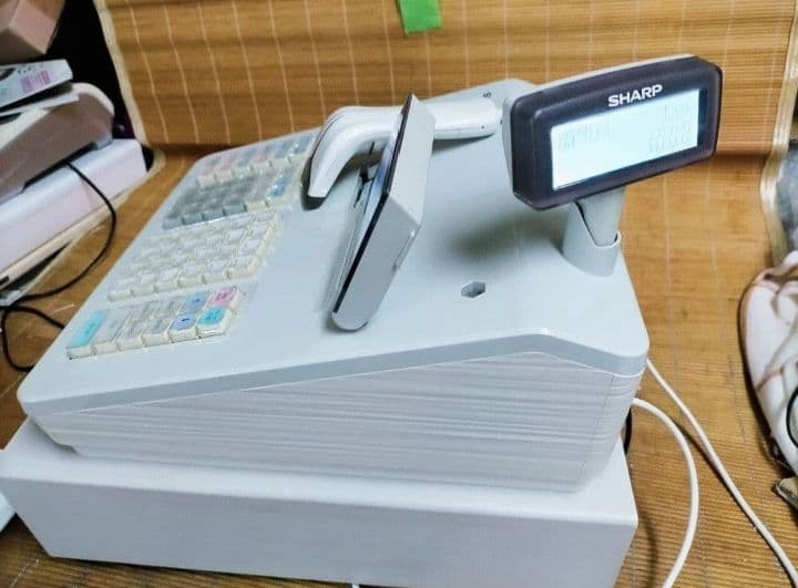 シャープ最上位レジスターER-A411　純正品　855005