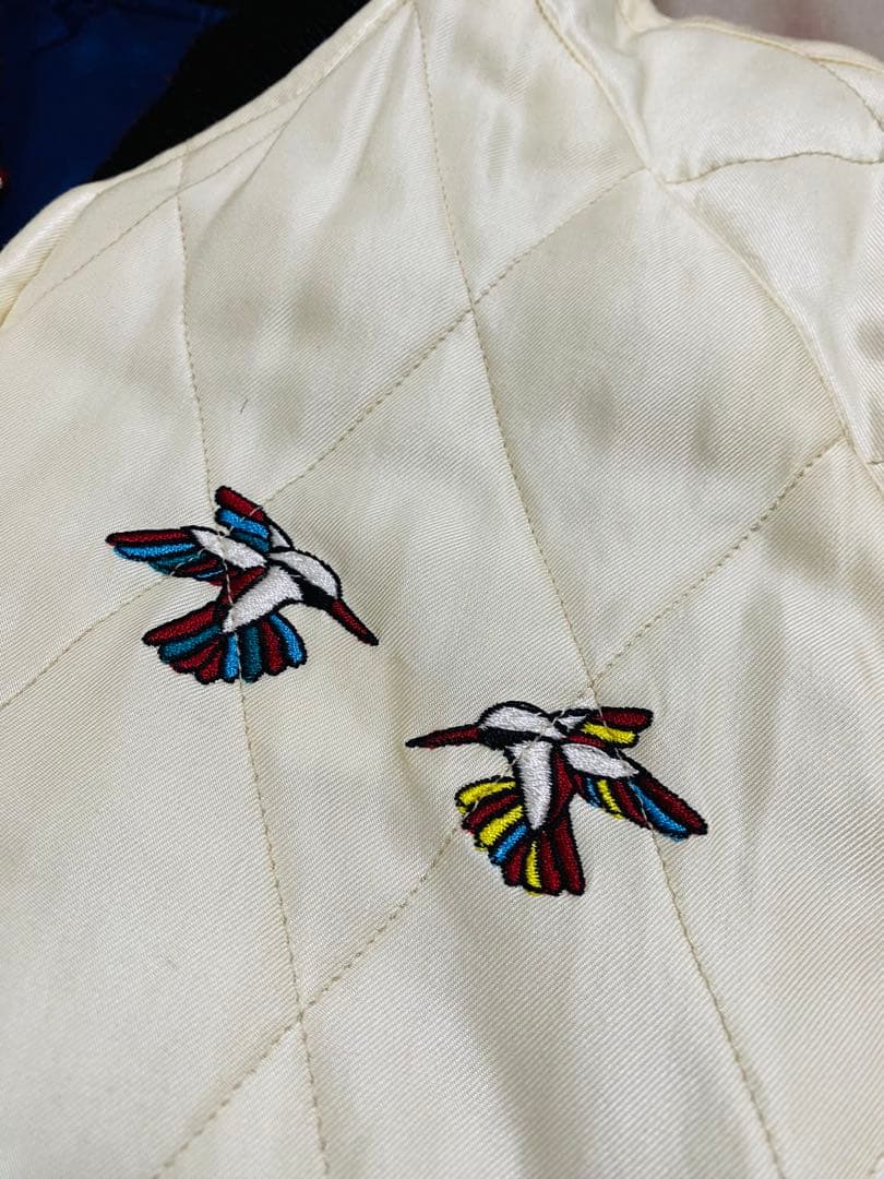 テーラー東洋 tr pen スカジャン 限定鳥 ２面用 unisex レーヨン