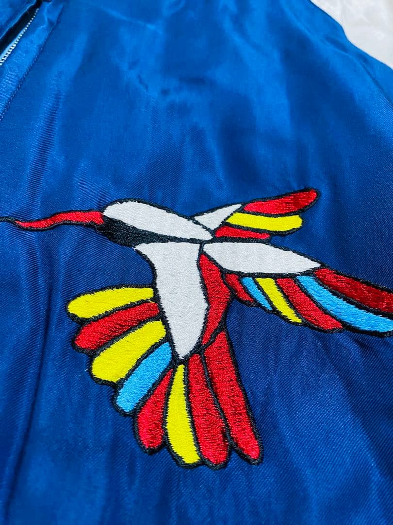 テーラー東洋 tr pen スカジャン 限定鳥 ２面用 unisex レーヨン