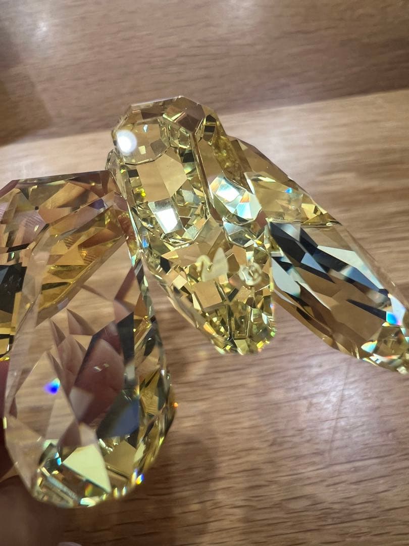 スワロフスキー SWAROVSKI クリスタル 蝶 バタフライ 置物