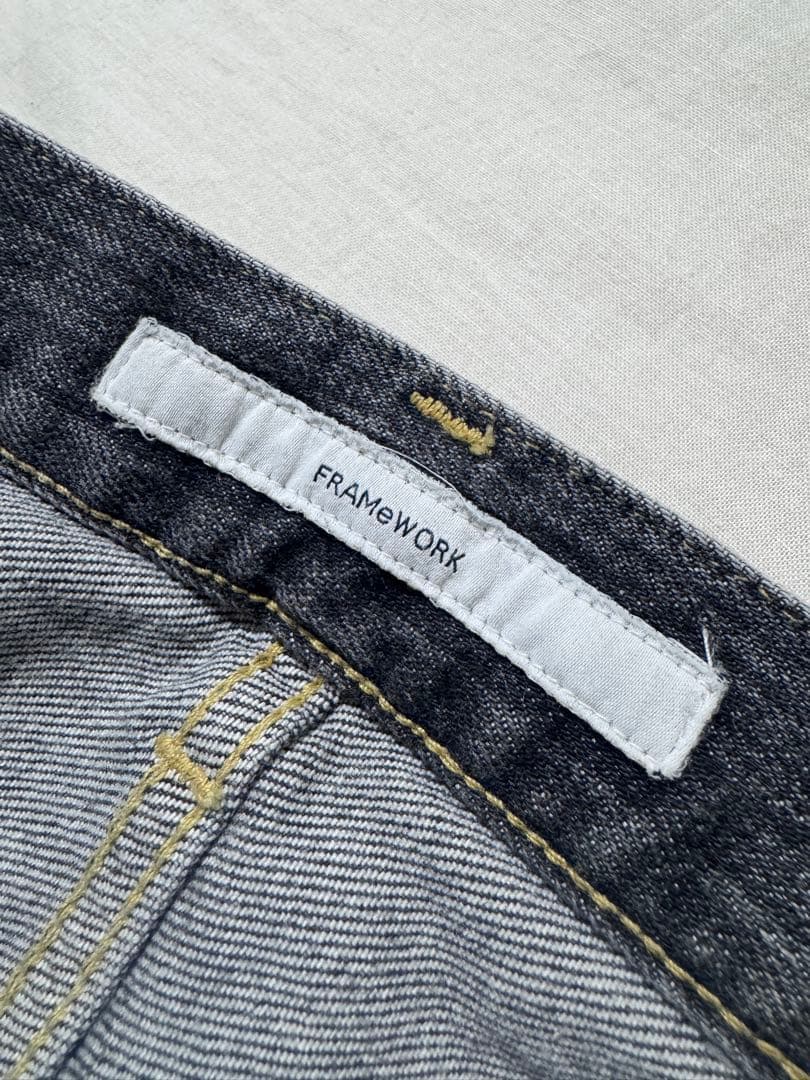 FRAMeWORK デニムストレートパンツ 40