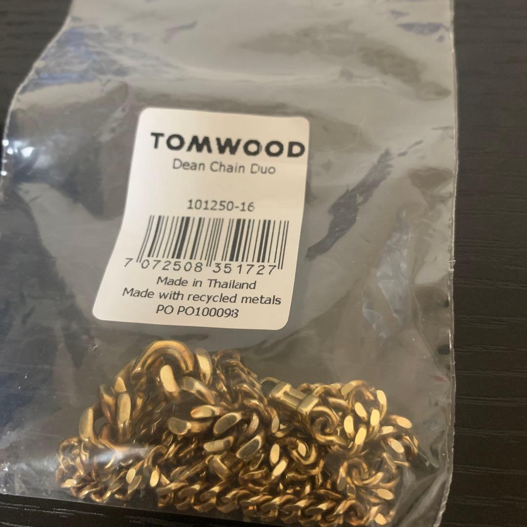 ロールシャッハ様tomwood deen chain necklace 42cm