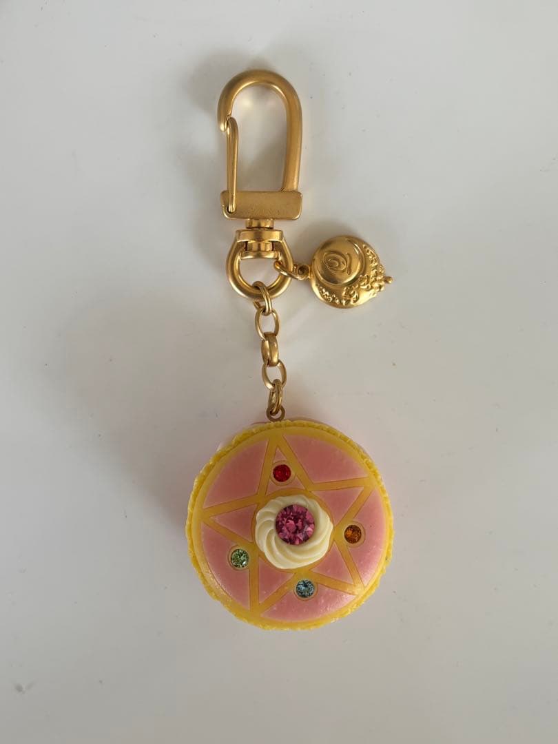【Q-pot. × セーラームーン コラボ】 コンパクトチャーム キーホルダー