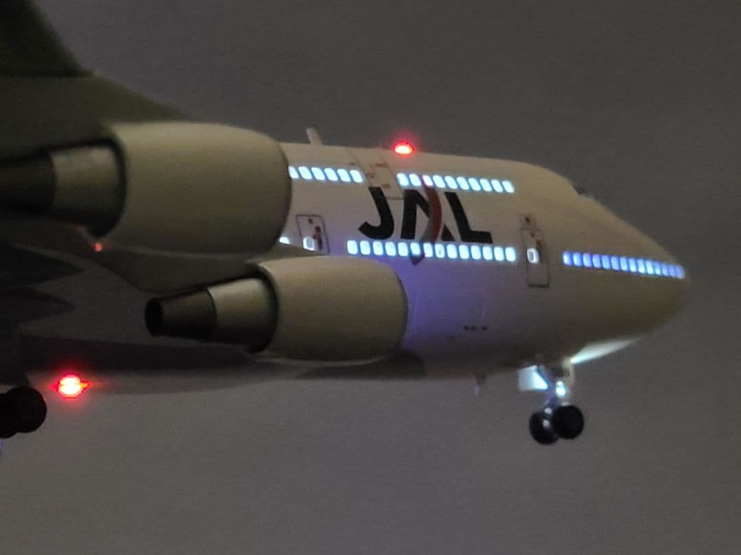 JAL BOEING 747-400 LED仕様 完成品