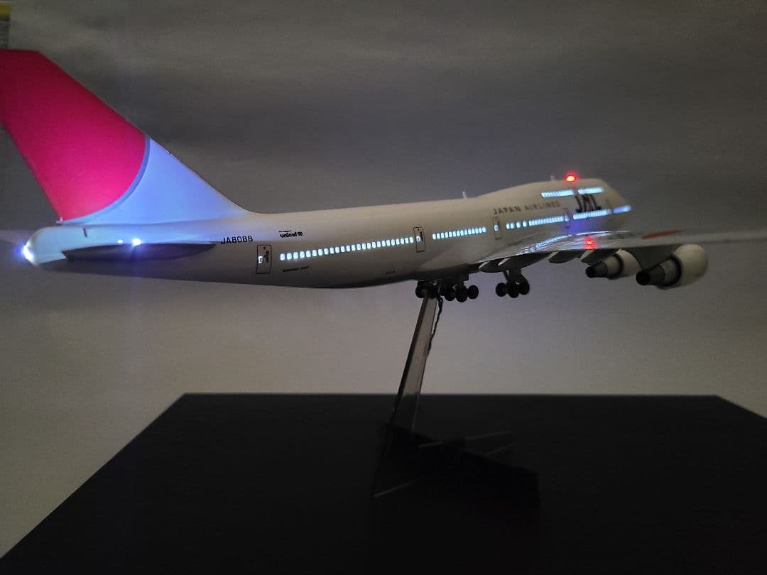 JAL BOEING 747-400 LED仕様 完成品
