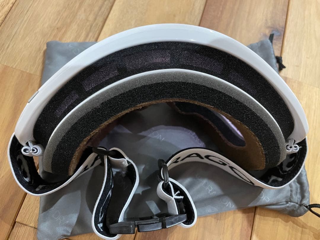 DRAGON ゴーグル ピンクレンズ ホワイトフレーム