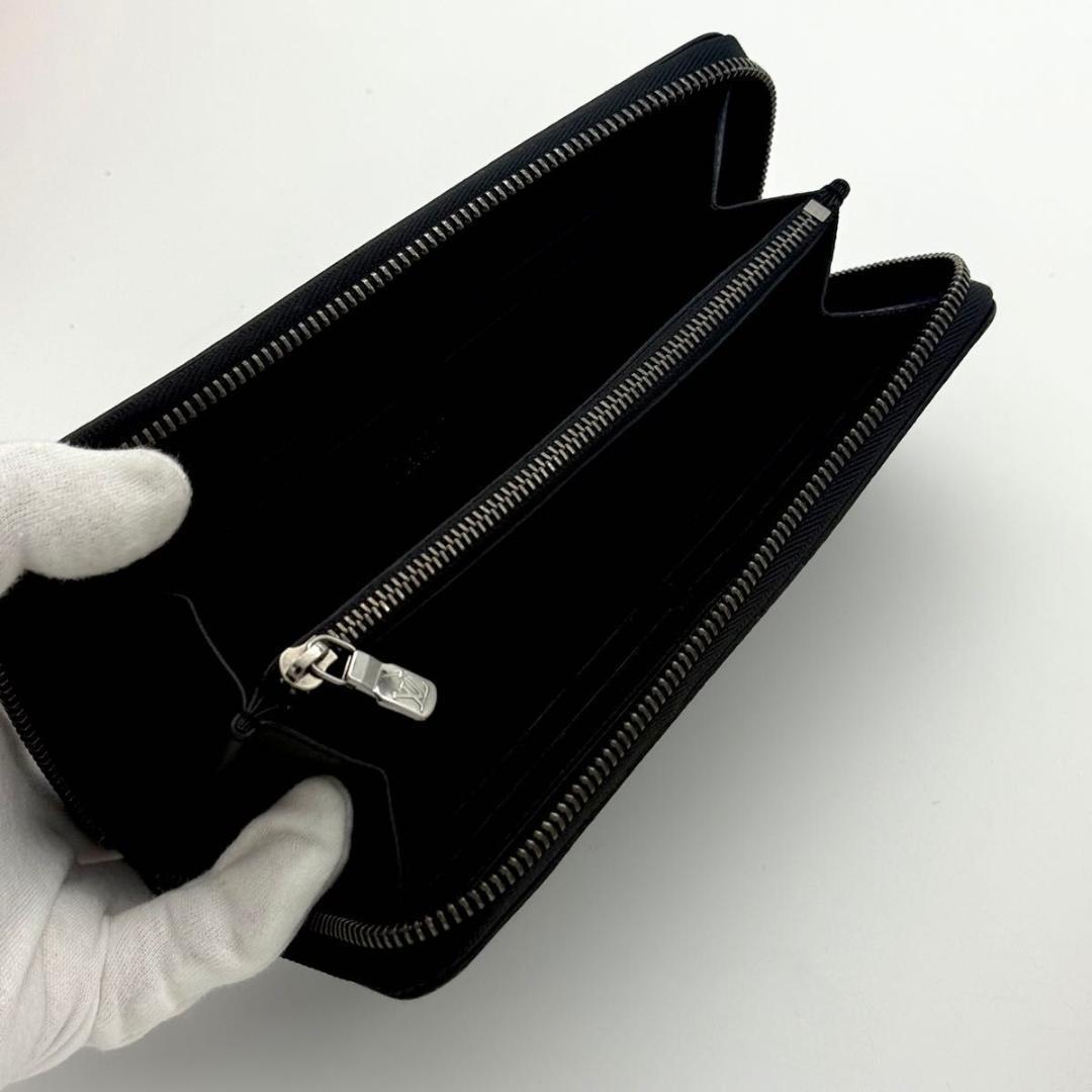 【新品同様】ルイヴィトン モノグラム エクリプス ジッピーホリゾンタル 長財布