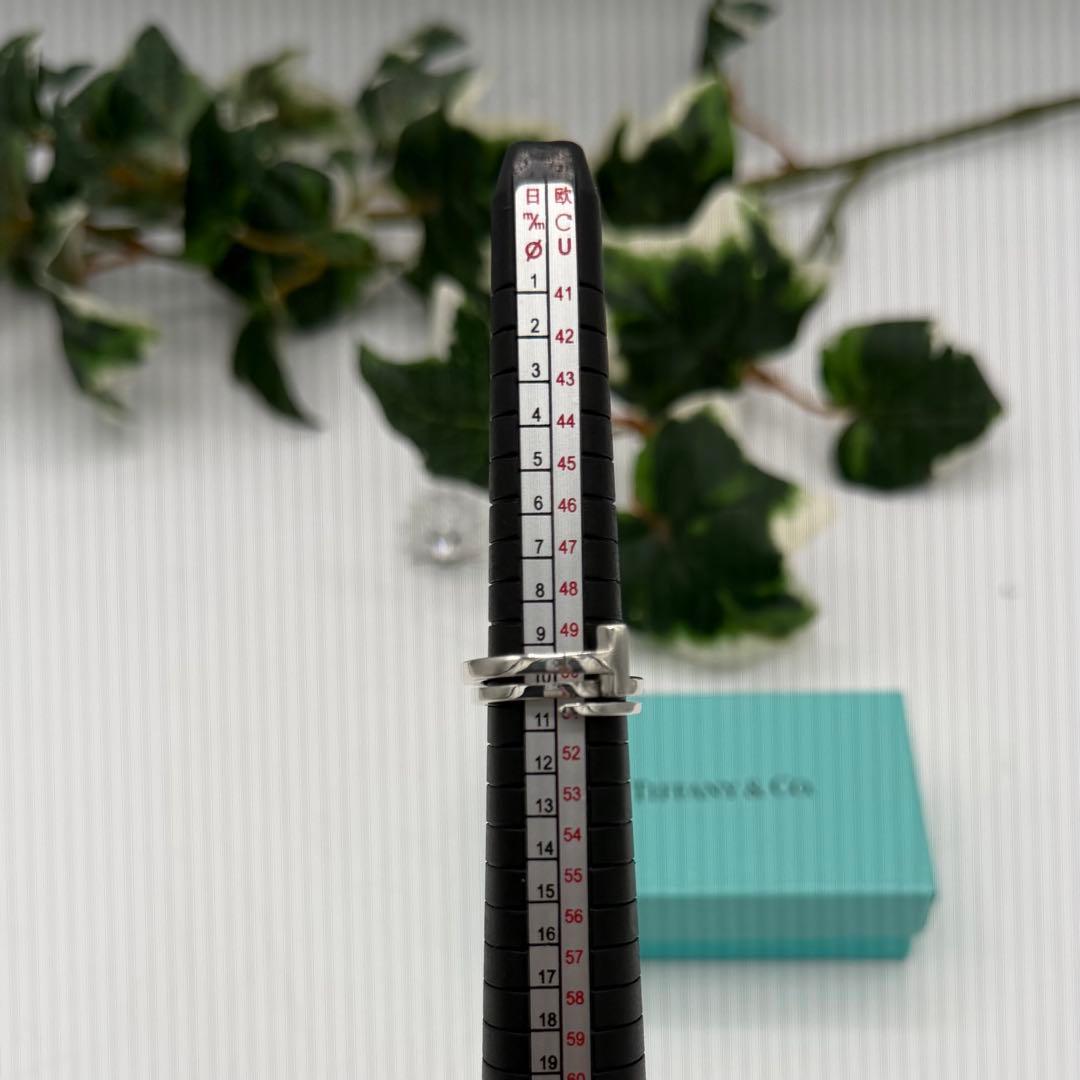 【新品仕上げ済み】ティファニー　Tラップ　リング