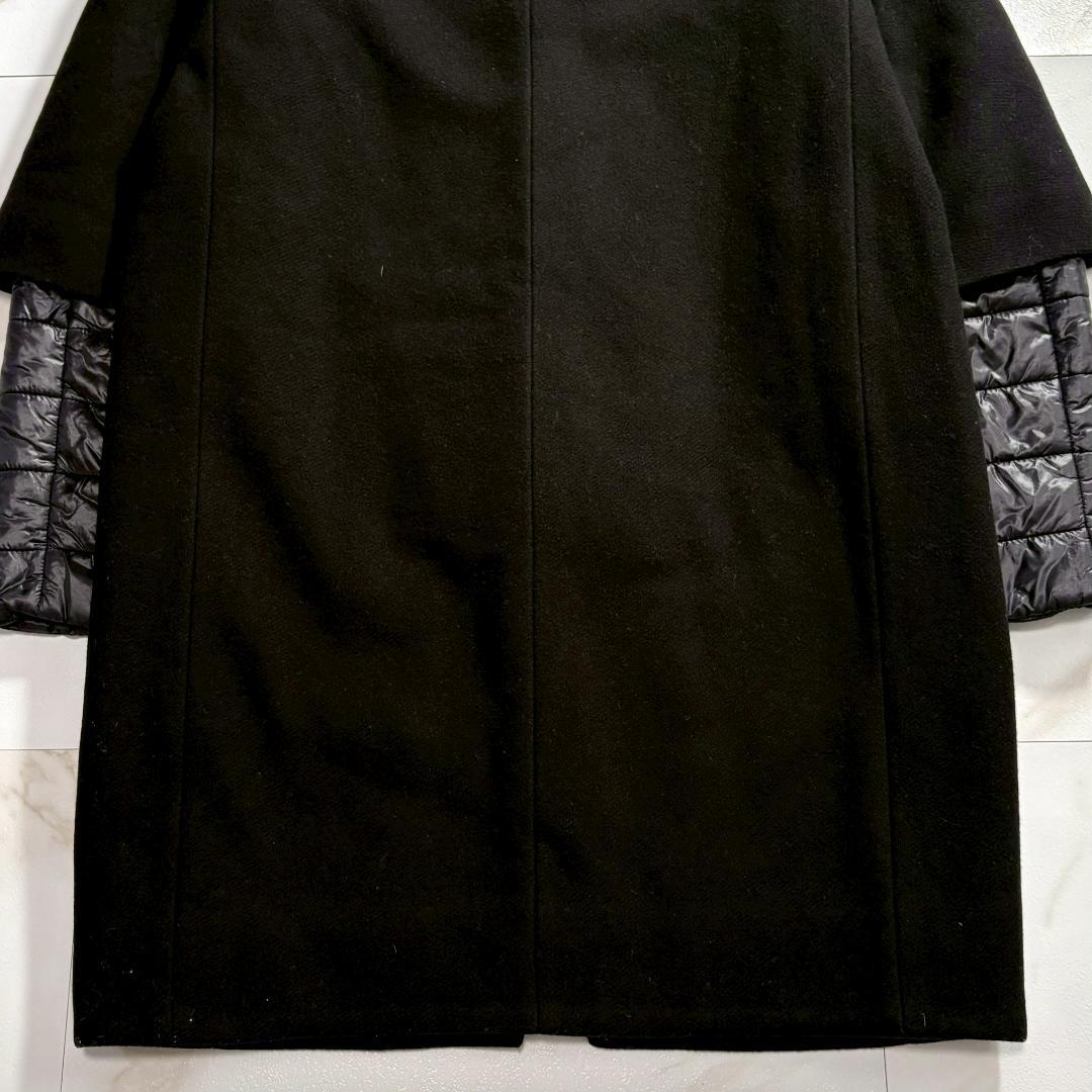 ヘルノ人気 2WAY レイヤードダウン コクーン ブラック 42