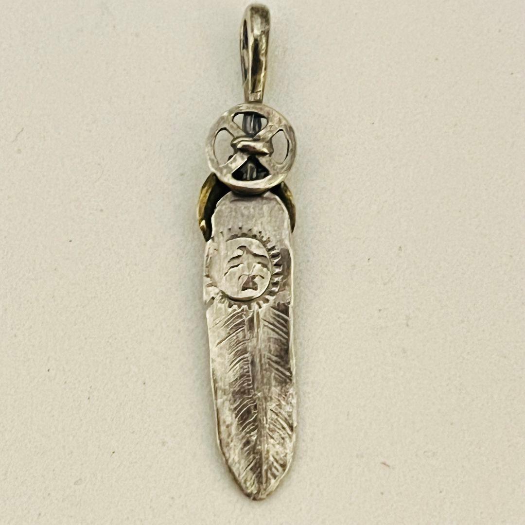 ゴローズ 金コンビフェザー小 ハートホイールフェザーS